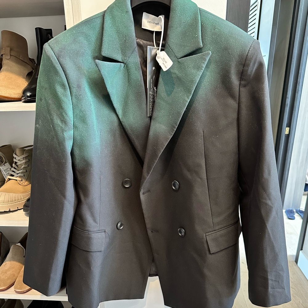 NWT Brand New DDNPHH Ombre Double Breasted Jacket